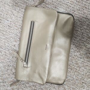 KNOMO Elektronista Digital Clutch bag in GOLD, NEW